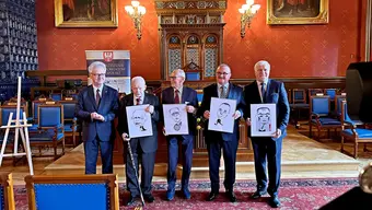 Krzysztof Witkowski Absolwent Wydziału Małopolaninem Roku 2023