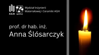 Odeszła prof. dr hab. inż. Anna Ślósarczyk
